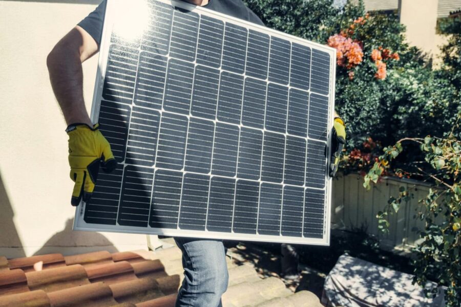 Solcellepanel. Foto: Pexels