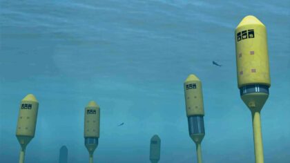 Fremtidens bølgekraft: AWS Ocean Energy tester ny teknologi skjult under havoverflaten