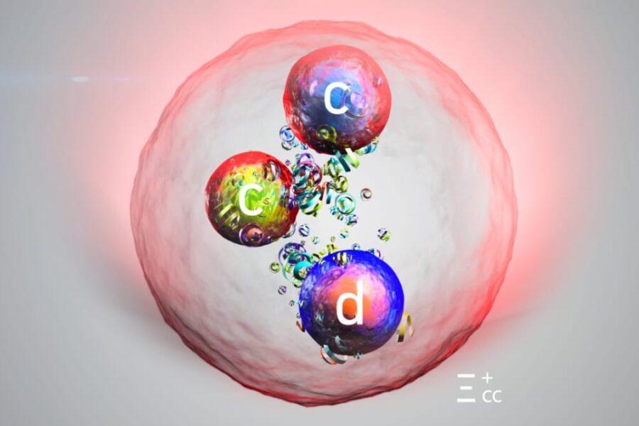 CERN har oppdaget partikkelen Xi-cc-plus – den er fire ganger tyngre enn et vanlig proton
