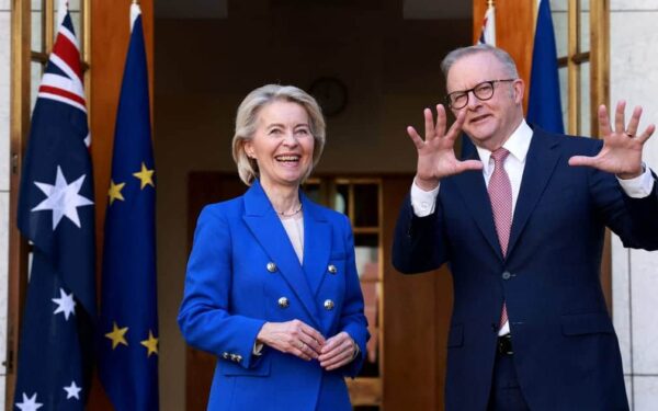 EU og Australia: Ny omfattende frihandelsavtale skal kutte toll og sikre kritiske mineraler