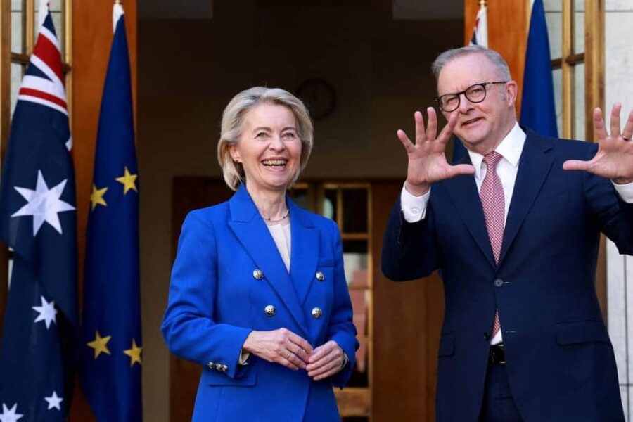 EU og Australia: Ny omfattende frihandelsavtale skal kutte toll og sikre kritiske mineraler
