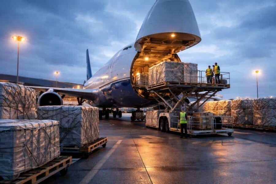 Krigen i Iran presser flyfrakt – europeiske halvlederimportører betaler mer