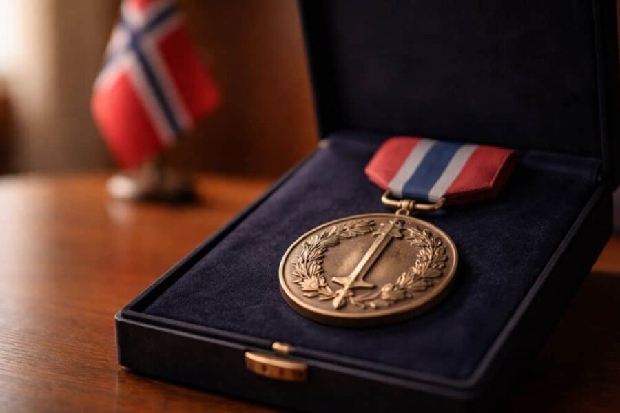 Krigsmedaljen tildeles oberstløytnant for tapperhet og lederskap under operasjoner i Afghanistan