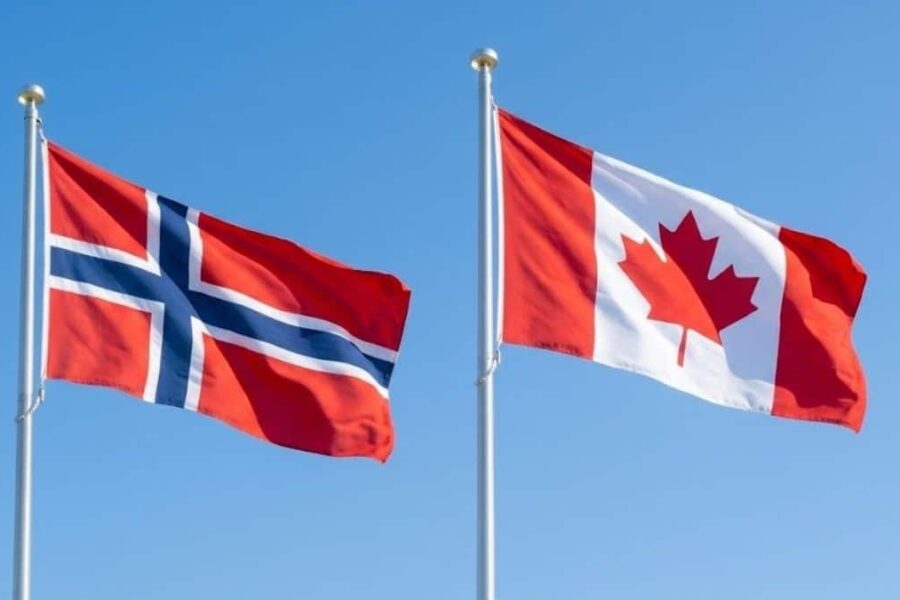 Norsk-kanadisk samarbeid: S. Aasland inngår felleserklæring om arktisk forskning og teknologi