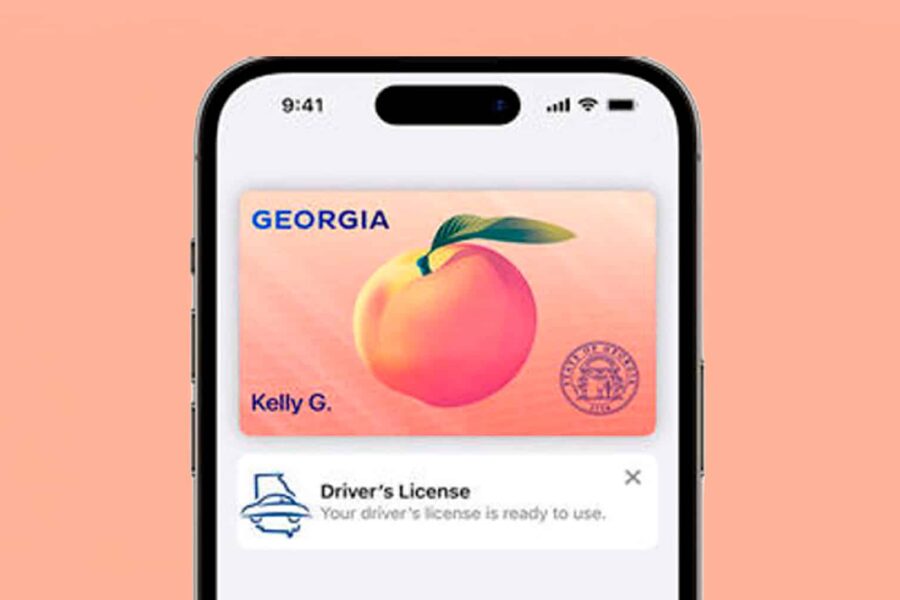 Apple Wallet: Georgia lar innbyggerne droppe køen og endre adressen på førerkortet på nett