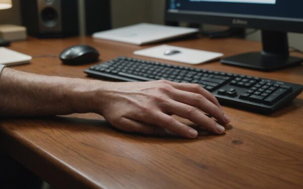 Enkle ergonomigrep ved skrivebordet: Albuepute kan redusere belastning ved PC-arbeid