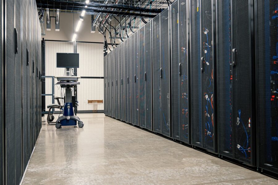 Data center hallway