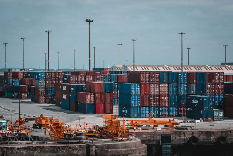 Industrial warehouse containers